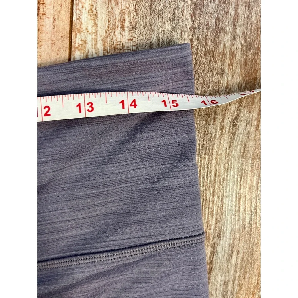 Athleta Elation Space Dye 7/8 Tight Purple High Rise Leggings 1X - Picture 7 of 9